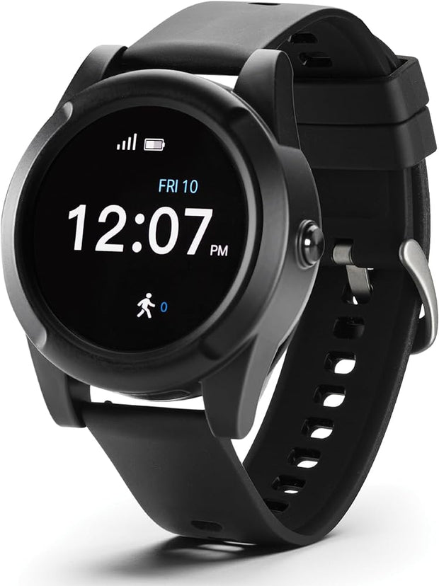 SmartLuxe Senior Simple Gris - Reloj Inteligente SmartLuxe
