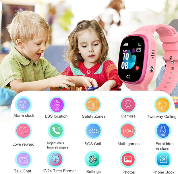 SmartLuxe Senior Guardian Negro - Reloj Inteligente SmartLuxe