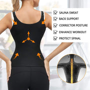Entrenador de cintura para mujer, corsé con cremallera, chaleco moldeador de cuerpo