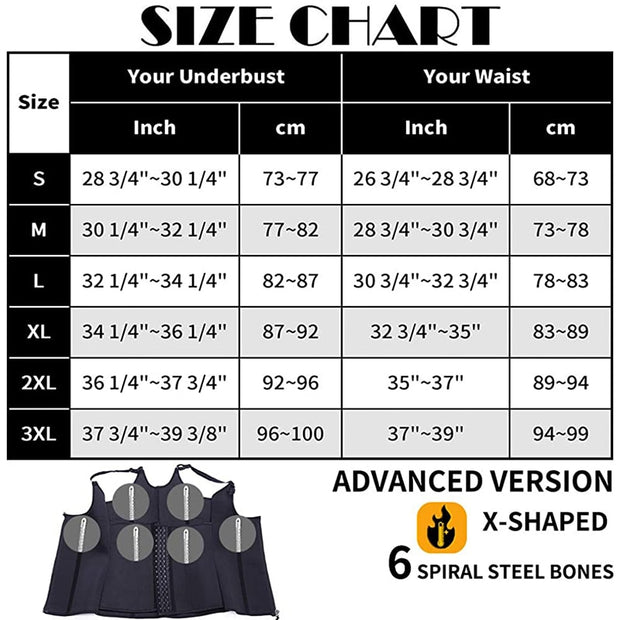 Entrenador de cintura para mujer, corsé con cremallera, chaleco moldeador de cuerpo