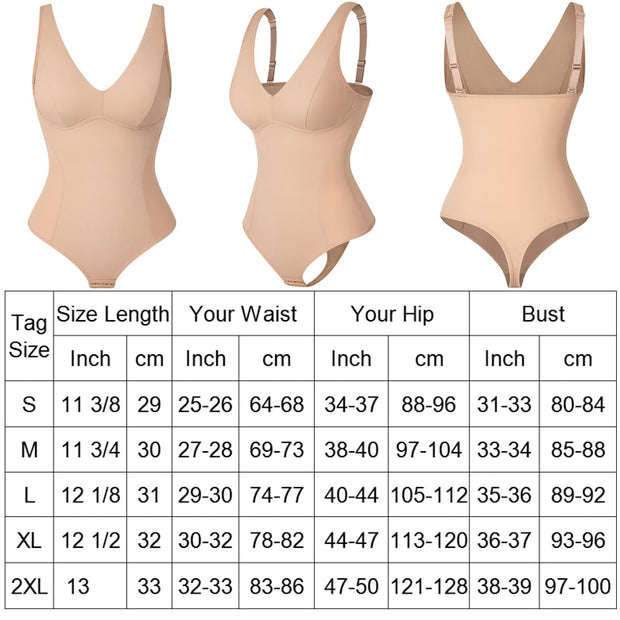 Body modelador de cuerpo completo para mujer