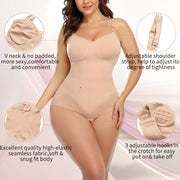 Body moldeador sin costuras para mujer, Control de barriga