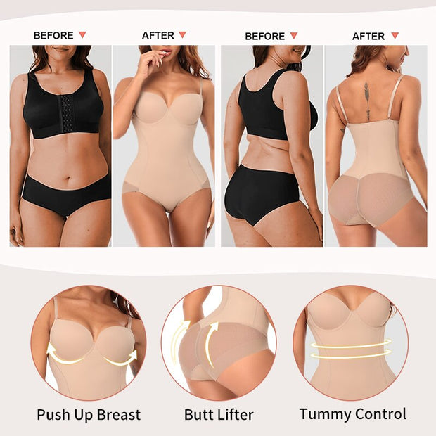 Ropa interior moldeadora de cuerpo para mujer.