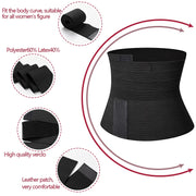Corsé entrenador de cintura para mujer,