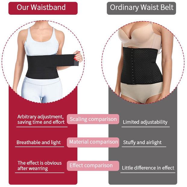 Corsé entrenador de cintura para mujer,