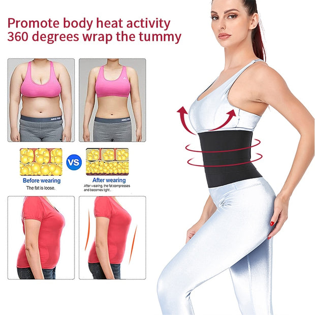 Corsé entrenador de cintura para mujer,