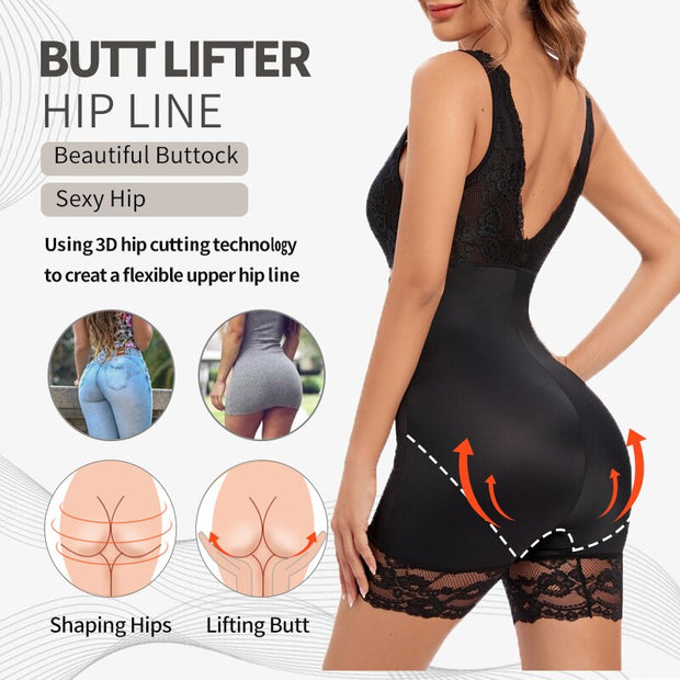Fajas Colombianas moldeadoras de cuerpo, Body sin costuras