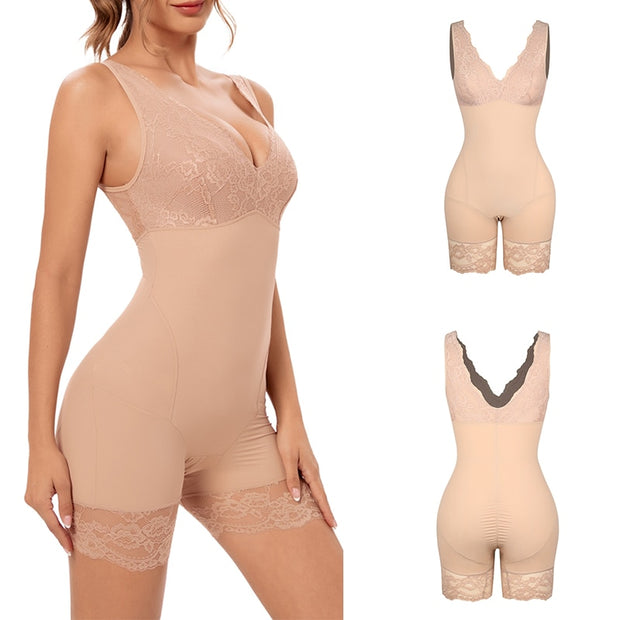 Fajas Colombianas moldeadoras de cuerpo, Body sin costuras